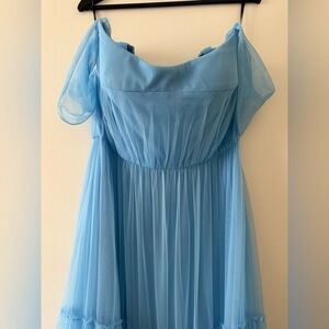 Vera Wang Blue Gown